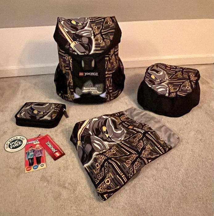 Plecak tornister do szkoły Lego Ninjago zestaw