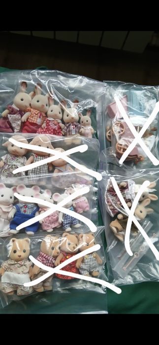 Набры Sуlvanian Families cемьи зверят.