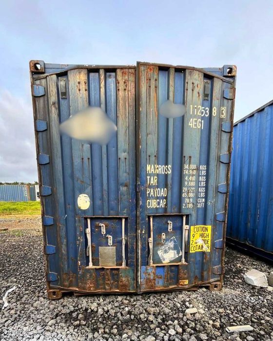 Contentor Marítimo 12 Metros Altura Extra (40 pés HC)