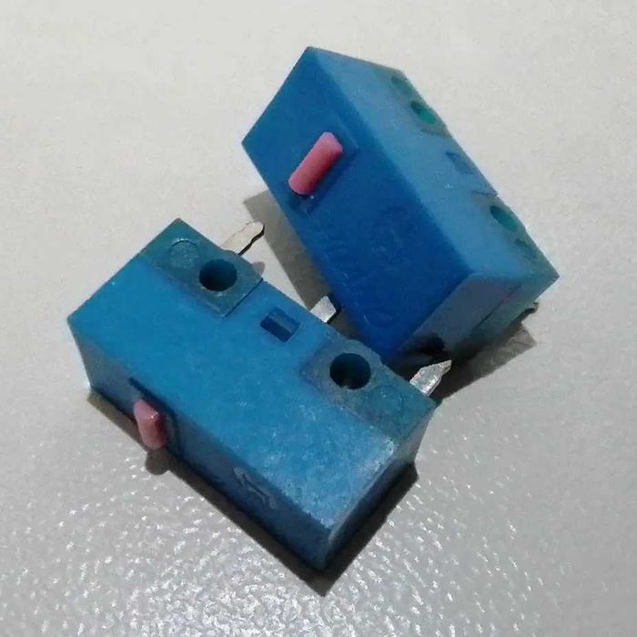 Микрики Huano Blue Shell Pink Dot 5шт