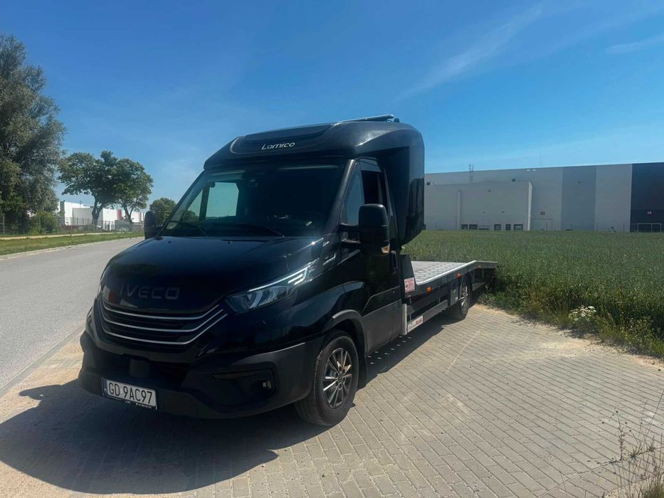 Iveco Daily laweta odstąpie leasing pomoc drogowa