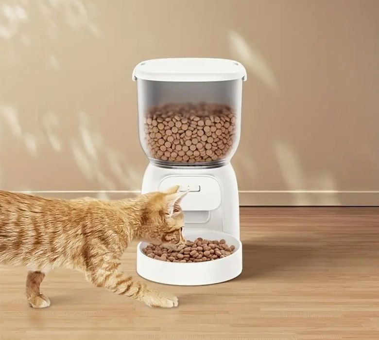 Comedouro automatico para ração de cao / gato