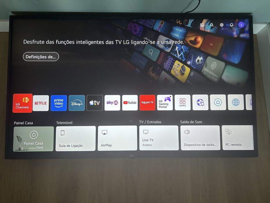 LG Smart TV 55" 4K UHD – Modelo 55UQ75006LF
