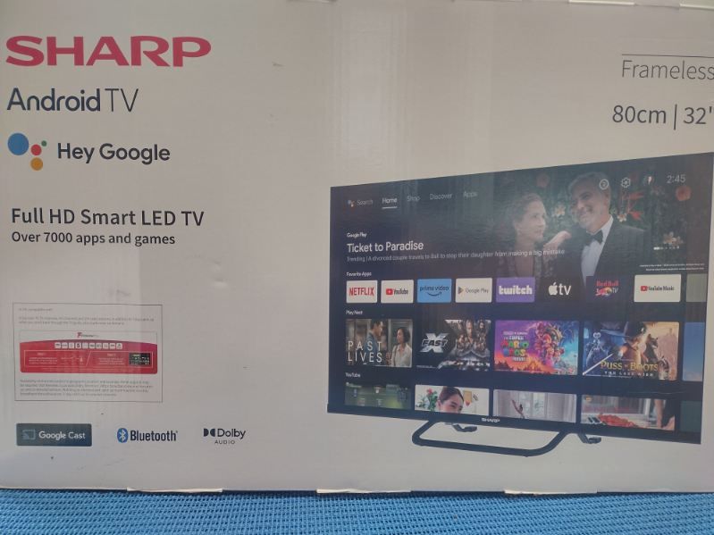 Sharp LED 32FH8EA uszkodzony panel