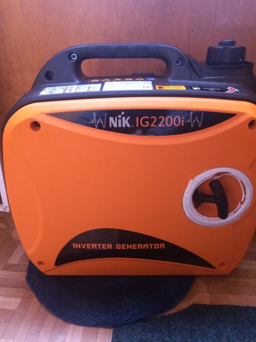 Генератор бензиновый NIK 1,8  кВт/ 2 кВт 220 В