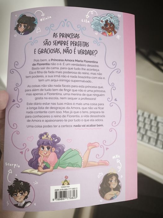 Livro A Princesa Desastrada