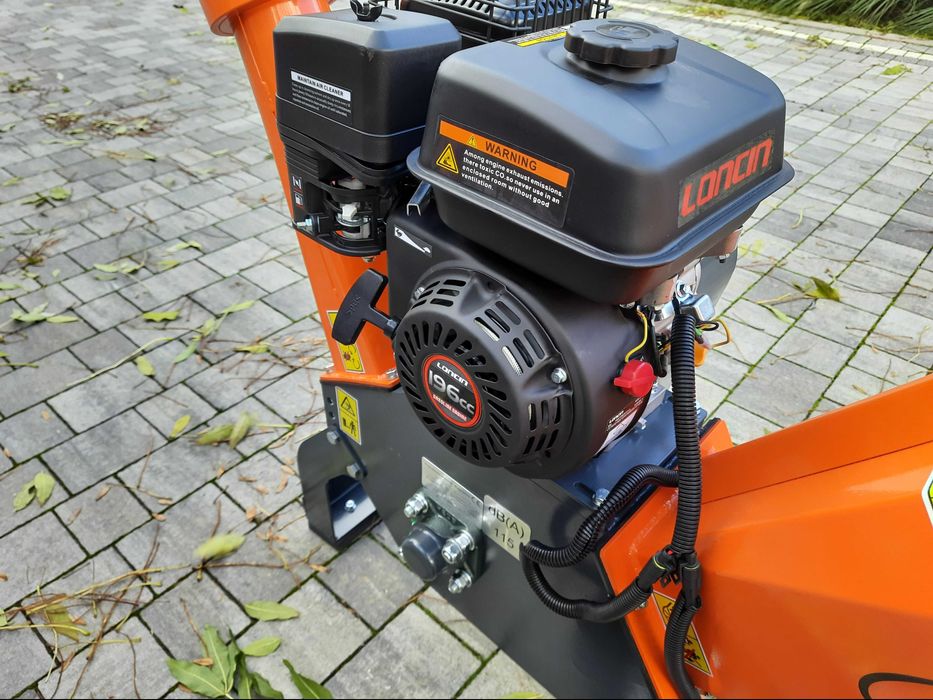 NOWY Rozdrabniacz Rębak Spalinowy GRASS GS650 Mocny 196cc 120mm