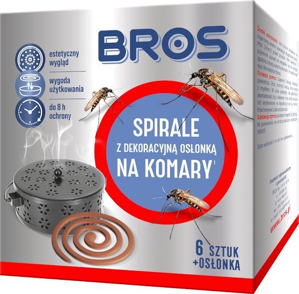 Spirale Na Komary Z Dekoracyjną Osłoną 6Sztu. Bros