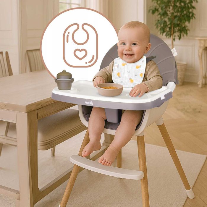 Стільчик для годування розкладний для дітей