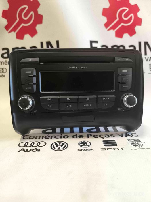 Rádio / Auto Rádio AUDI TT Roadster 2.0 TFSI quattro (147 kW / 200 cv) [06.2008 - 06.2010] 8J0035186M (OEM) | 7647013380 (OEM)
