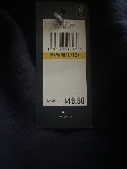 Rozpinana bluza z kapturem Tommy Hilfiger roz. M (10/12)