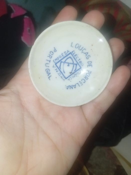 Peça pequena porcelana