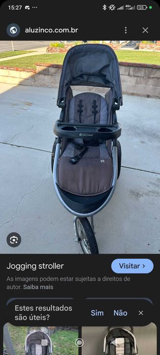 Carrinho de bebê baby trend 3 rodas