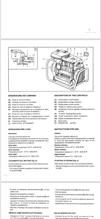 Gerador GenSet MPM 5/170 CX trifásico / monofásico com máq. de soldar.