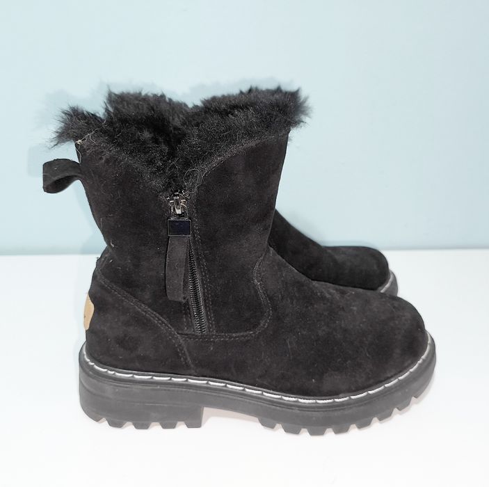 Buty ocieplane na chłodne dni - 39/25 cm -