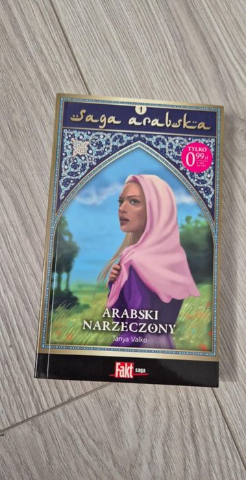 Ksiazka z sagi arabskiej Arabski Narzeczony