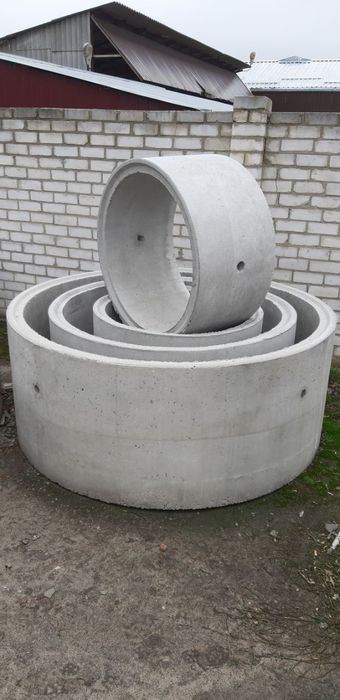 Кольца бетонные для скважин и канализации