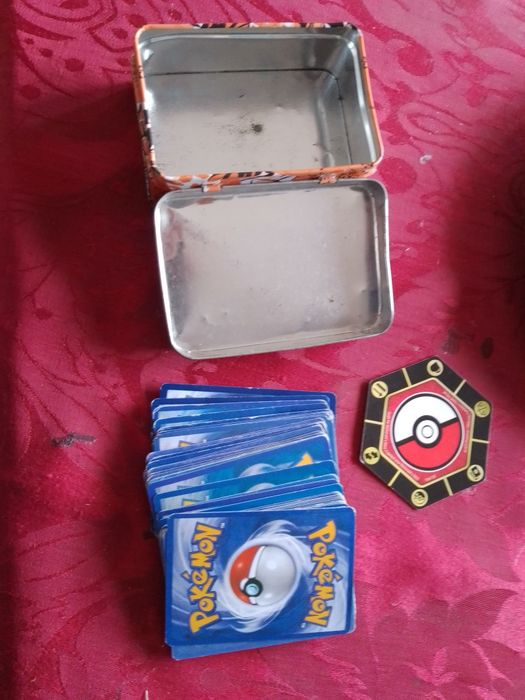 Lata mistério Pokémon C/43cartas13E-CDRom Strauss Interactivo5EDesde3E