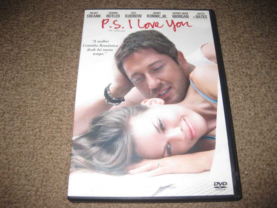 DVD "P.S. I Love You" com Hilary Swank/Raro!