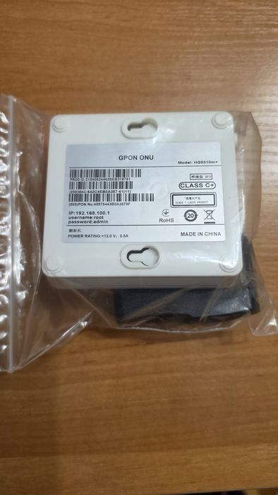 Абонентський оптичний термінал GPON ONU HG8310m+