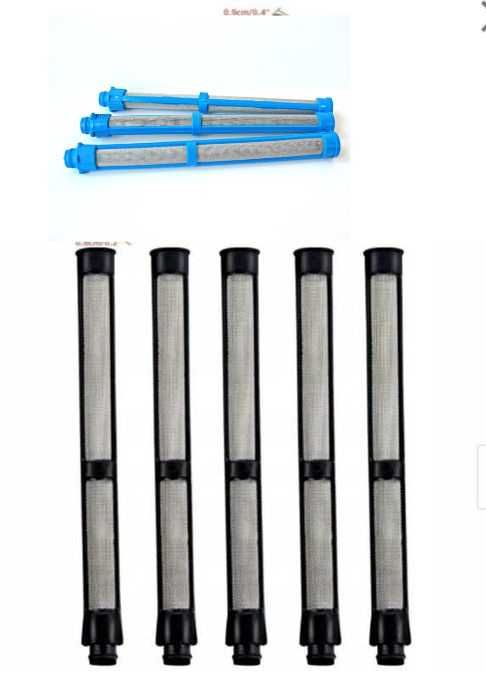 Filtr paluszkowy czarny lub niebieski  GRACO  ,CONTRACTOR , XTR-5szt