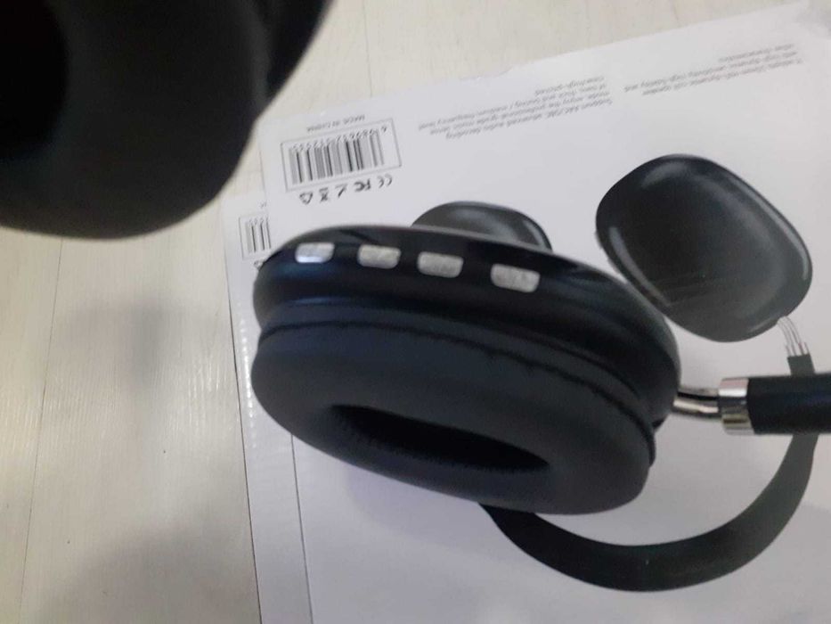 Słuchawki P9 BT bezprzewodowe Super Sonic Extra Audio NOWE Czarne