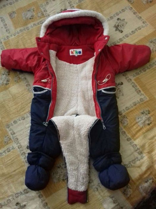 Комбинезон теплый, зимний комбинезон овчинка