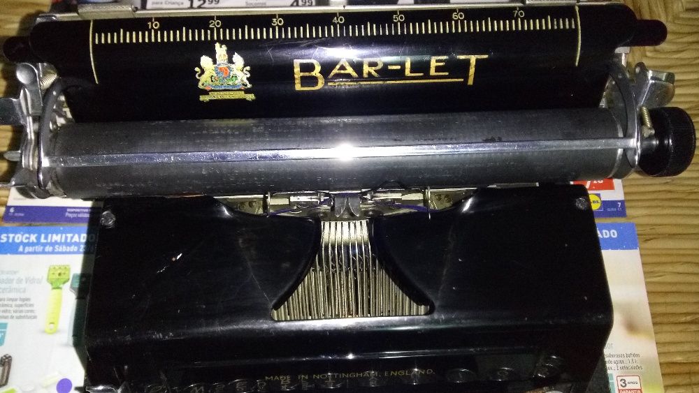 Maquina de escrever Bar-Let 2