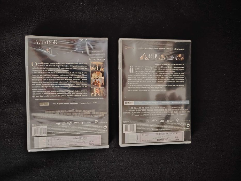 DVD's selados - cinema