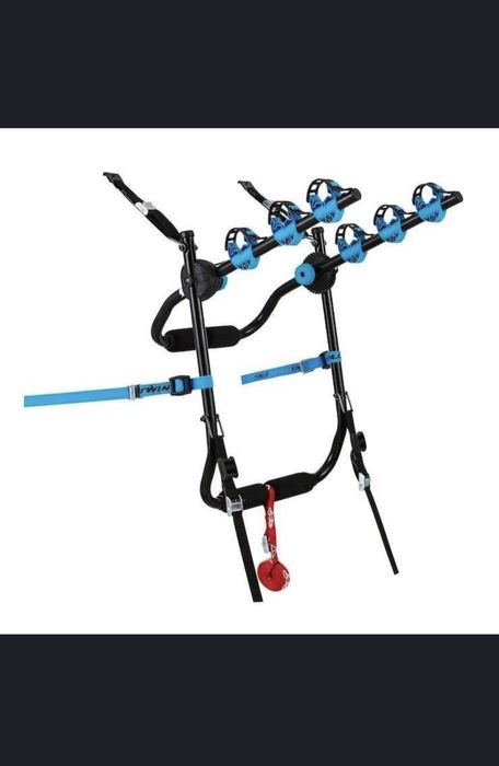 Bagażnik rowerowy na klapę auta BTwin 300 - 3 rowery