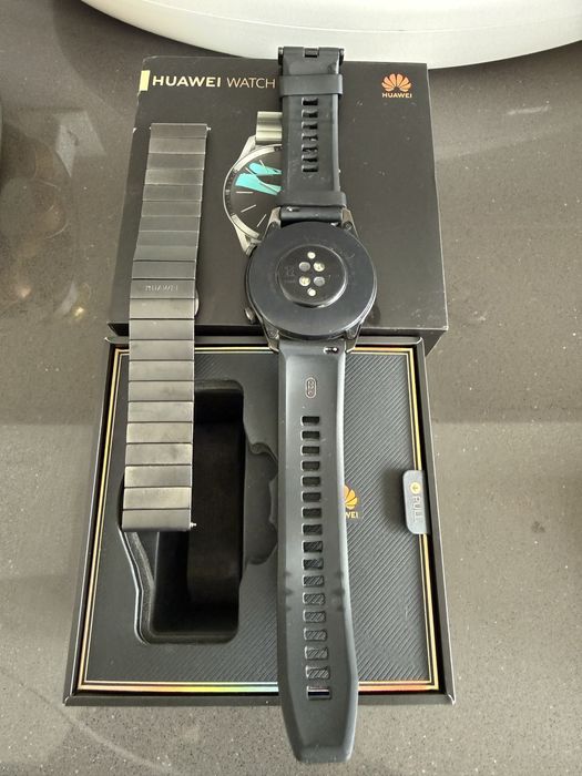 Huawei Watch GT 2 Titanium Gray Como Novo Caixa Original