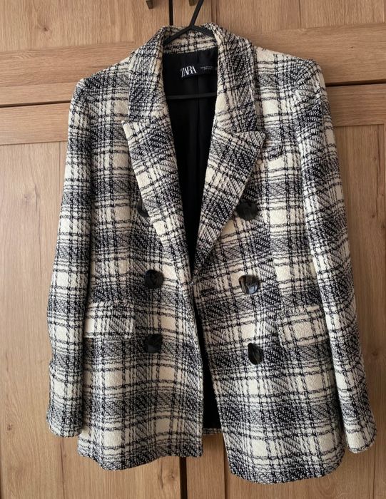 Marynarka damska ZARA w pepitke rozmiar XS
