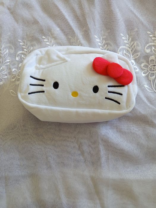 Bolsa veludo hello Kitty