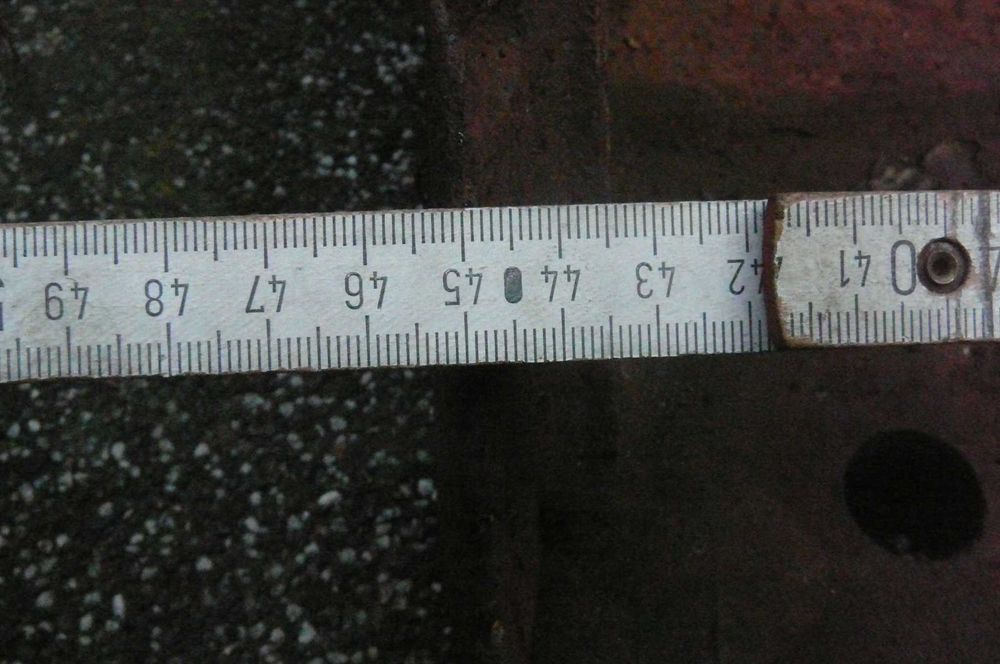 Łyżka do koparki minikoparka 45 cm sworzeń 32 mm