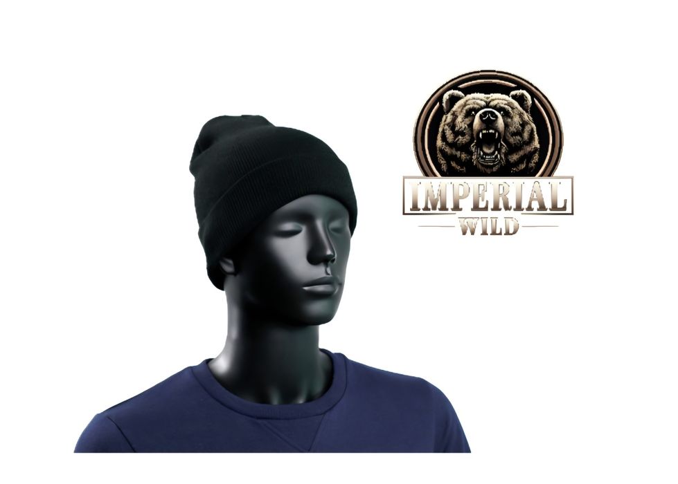 Czapka dziana zimowa