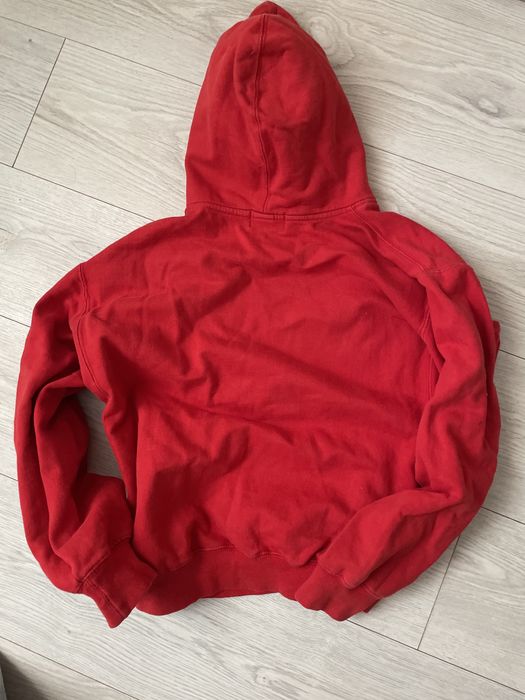 Червоний світшот, y2k