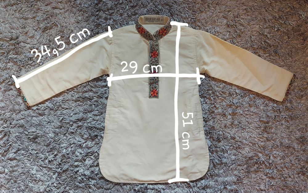 Indyjski strój dla dziecka