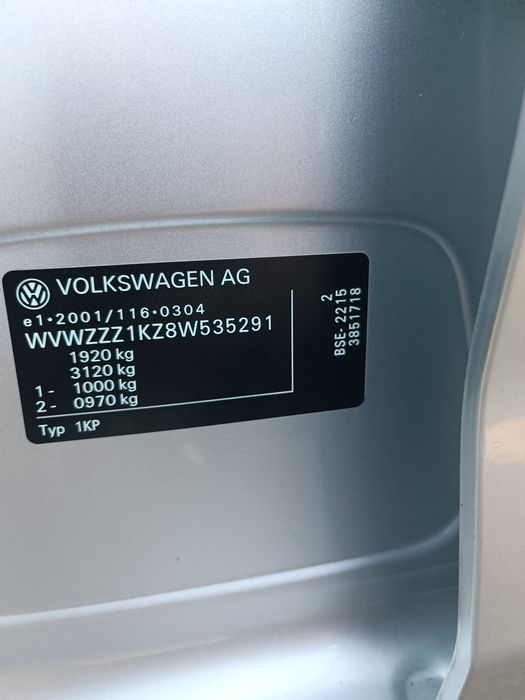 Volkswagen Golf Plus 2007 VIN WVWZZZ1KZ8W535291 фото оголошення 13 з 17