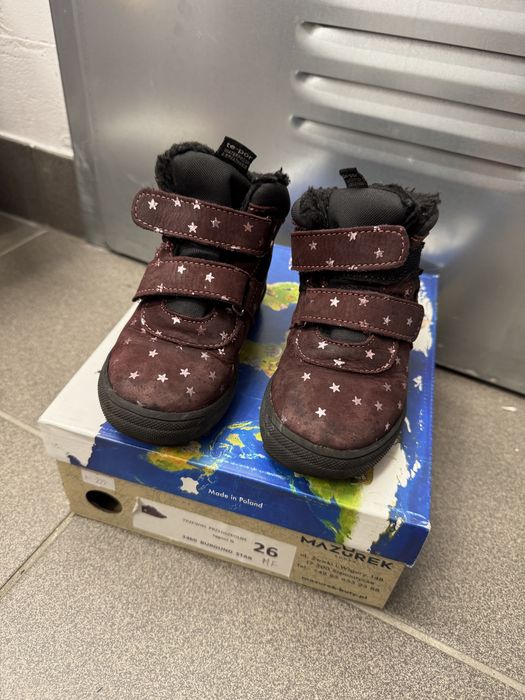 Buty zimowe dziewczęce rozmiar 26 Mazurek
