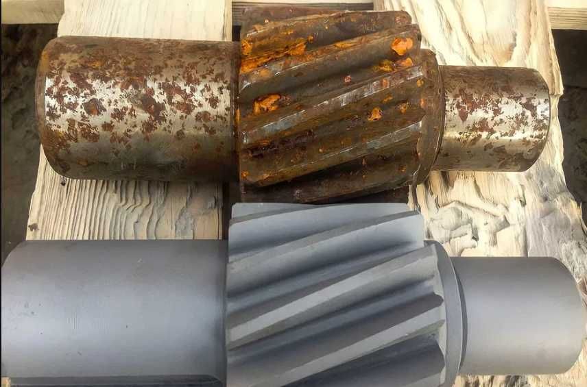 Піскоструйна очистка металевих виробів Очистка металу Піскоструй