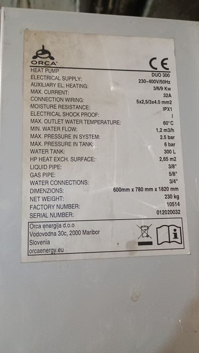 Pompa ciepła Orca Mitsubishi Zubadan 14kw