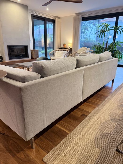 Sofá 3 lugares c/ chaise longue