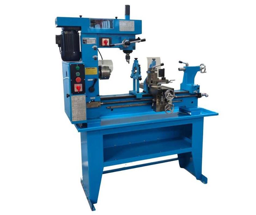 Torno Mecânico Entre Pontos 800MM c/ Engenho de Fresar e Bancada 380V JL20