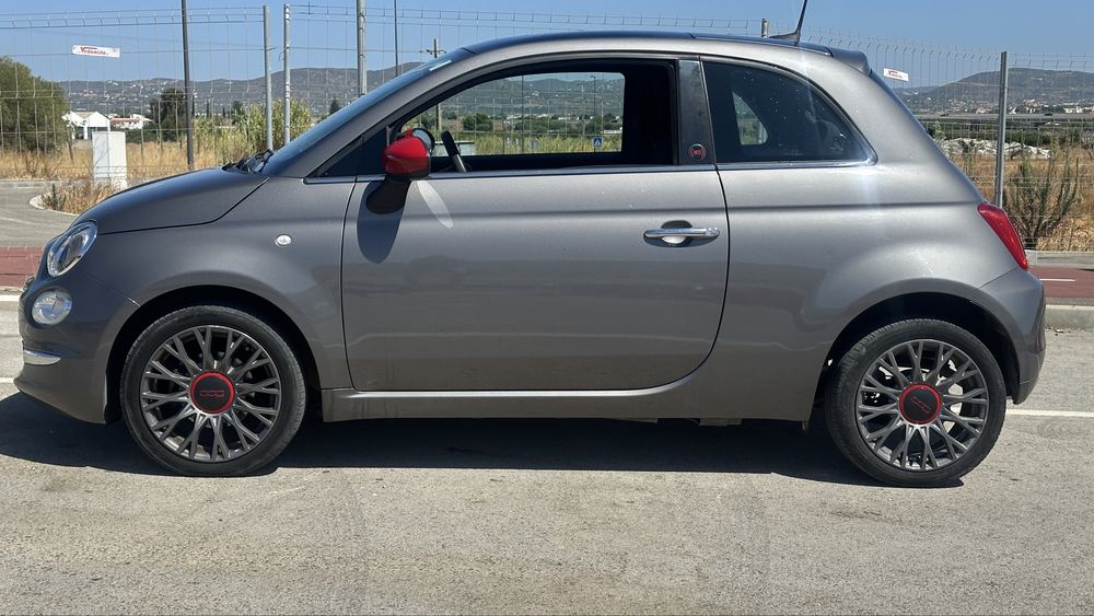 Fiat 500 1.0 Hybrid Red