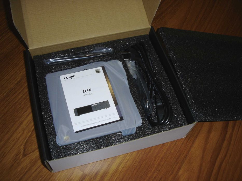 DAC & Aplificador de fones Loxjie D30