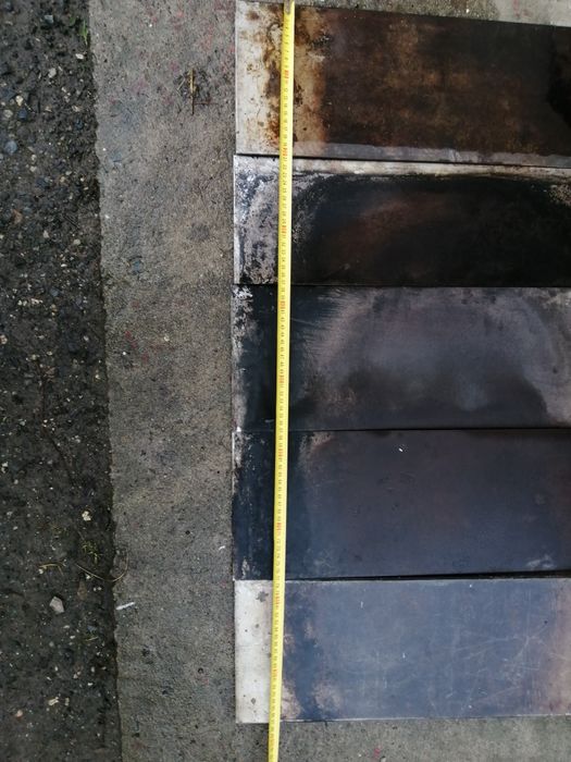 Blacha nierdzewna z pieca