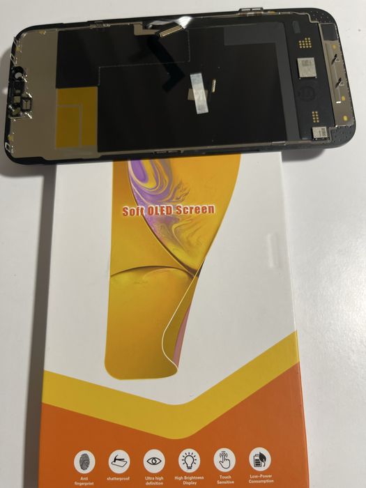 Экран для iPhone 13 Pro Max Soft OLED / 13 Pro дисплей модуль  скло