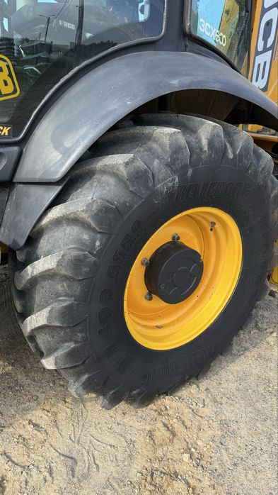 Jcb 3 cx klima koparko ladowarka cat jcb