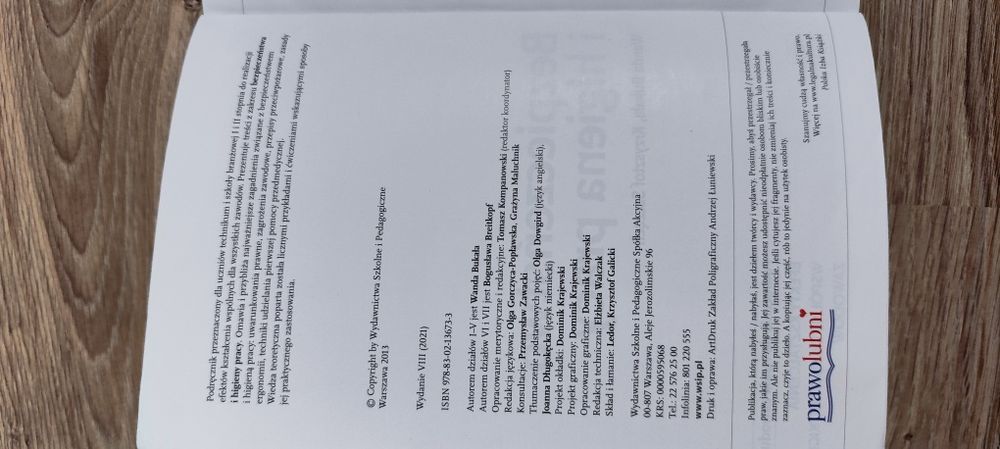 Bezpieczeństwo i higiena pracy