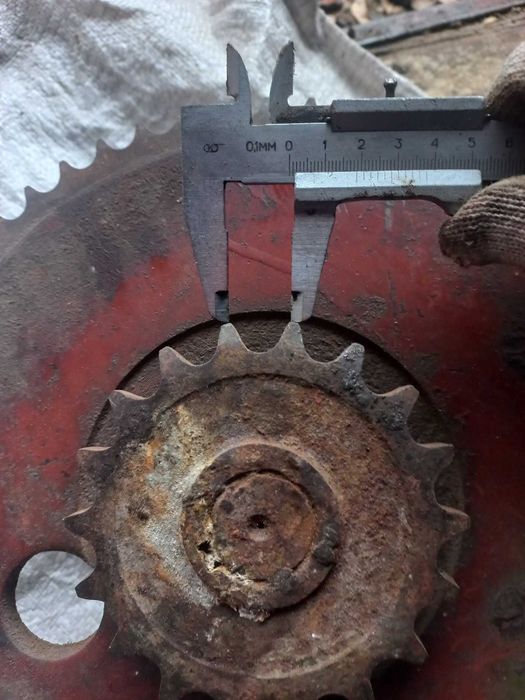 Блок зірочек Z18/56 зубів/ Зірочка Z18/56